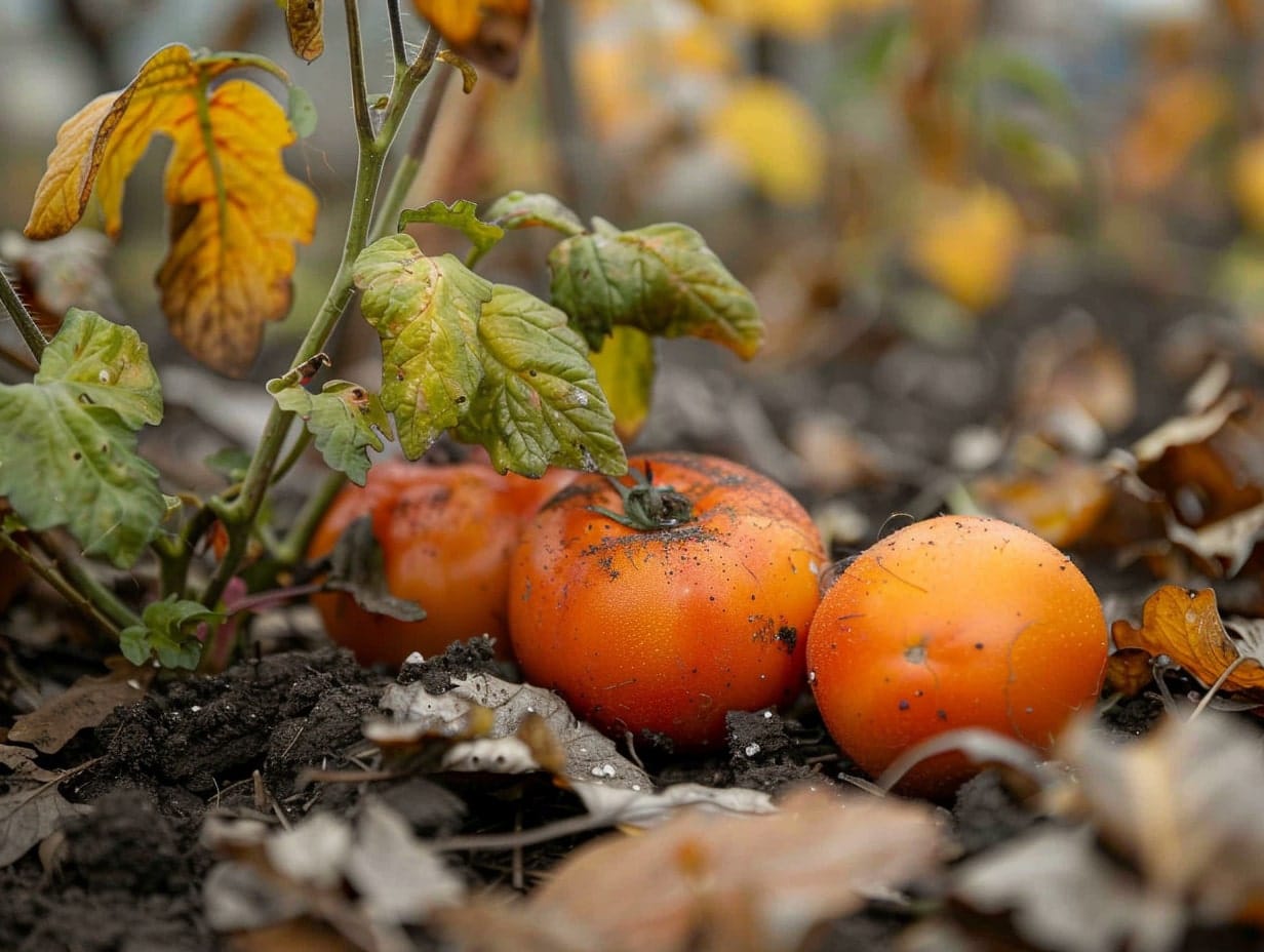 Insufficient water hampering the growth of tomato