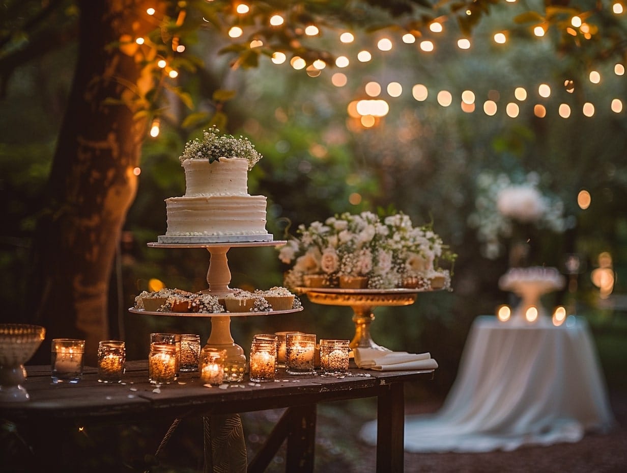 Candles on Wedding Tables