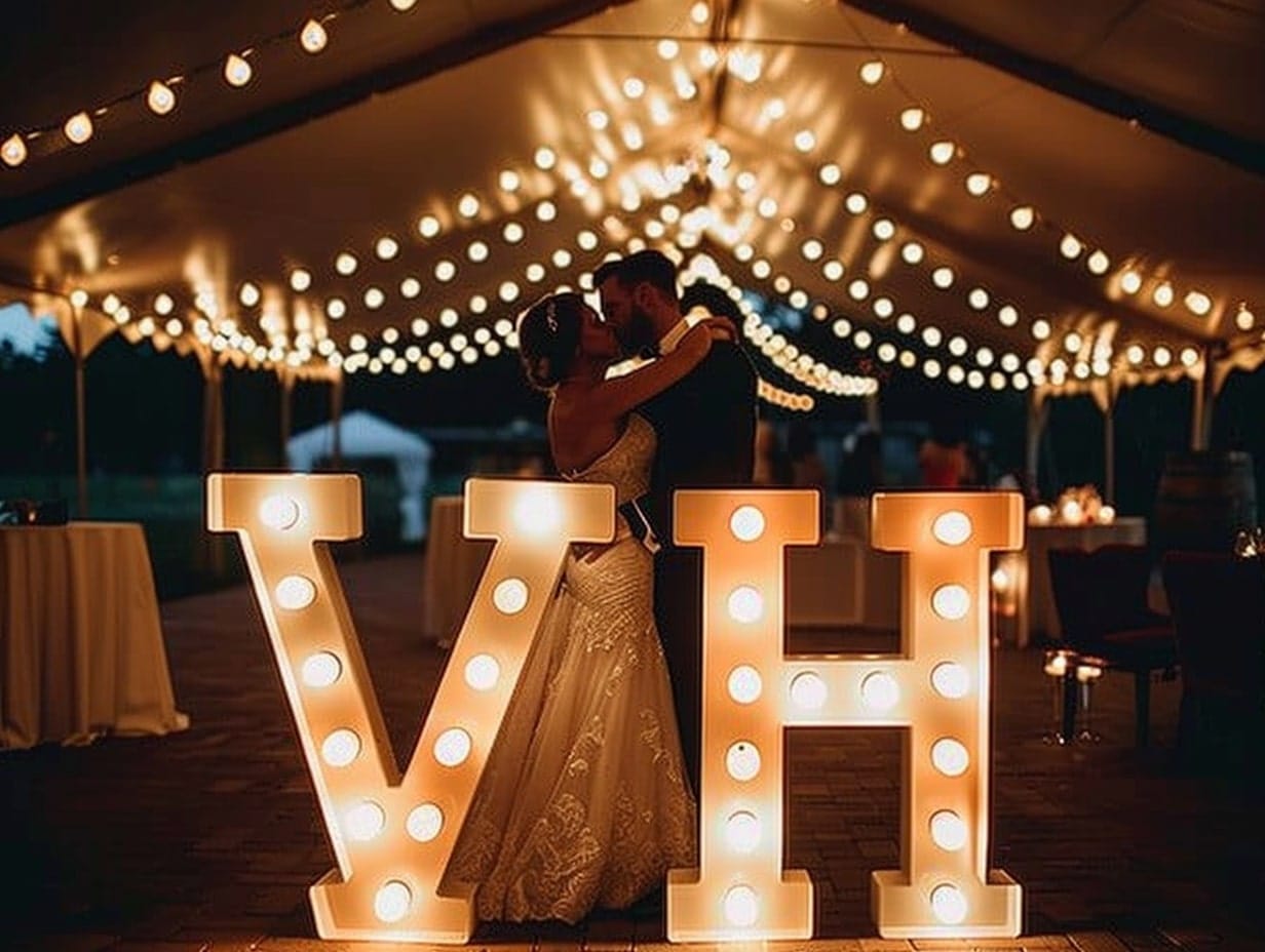 Marquee Letters for a Personalized Touch