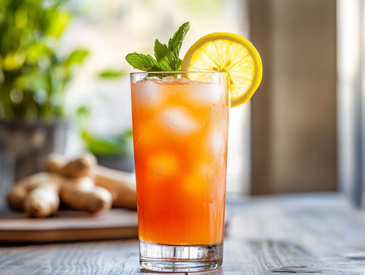 carrot ginger mule