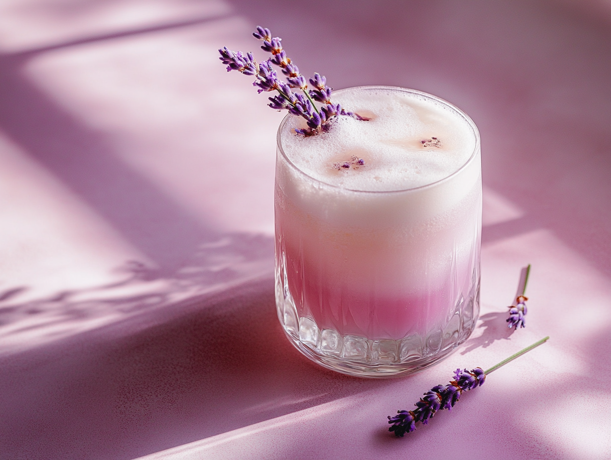 lavender gin fizz