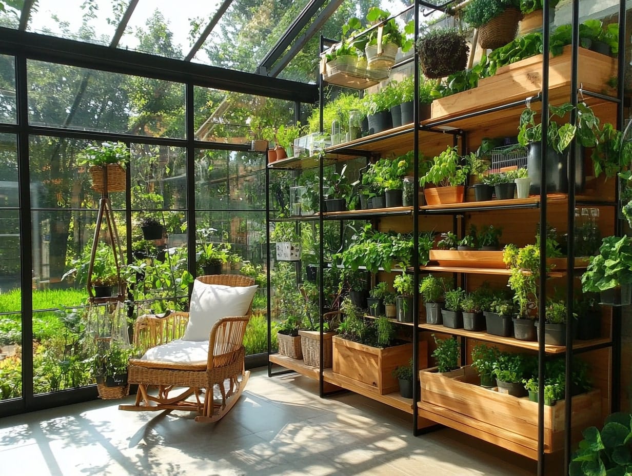 a plant lover's paradise in the garden