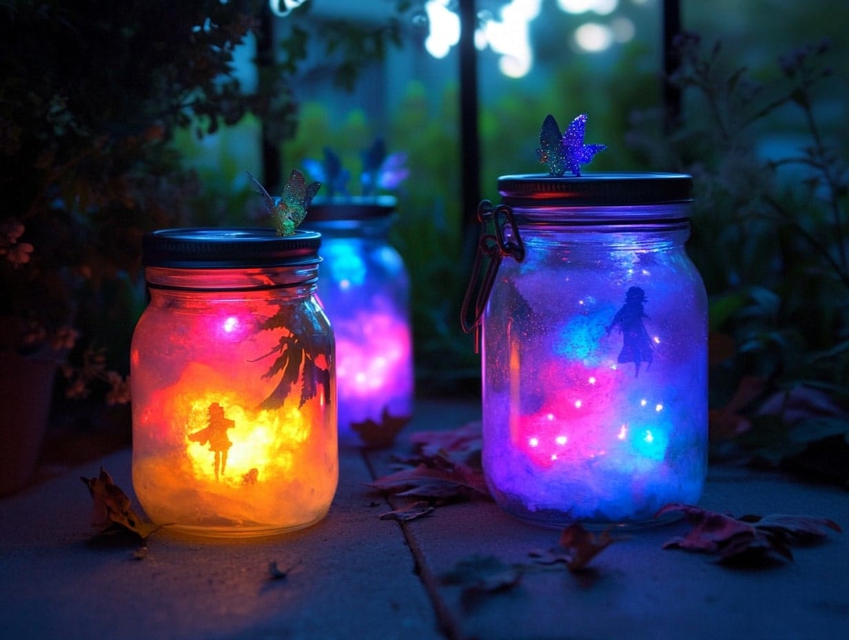 Solar Fairy Jars