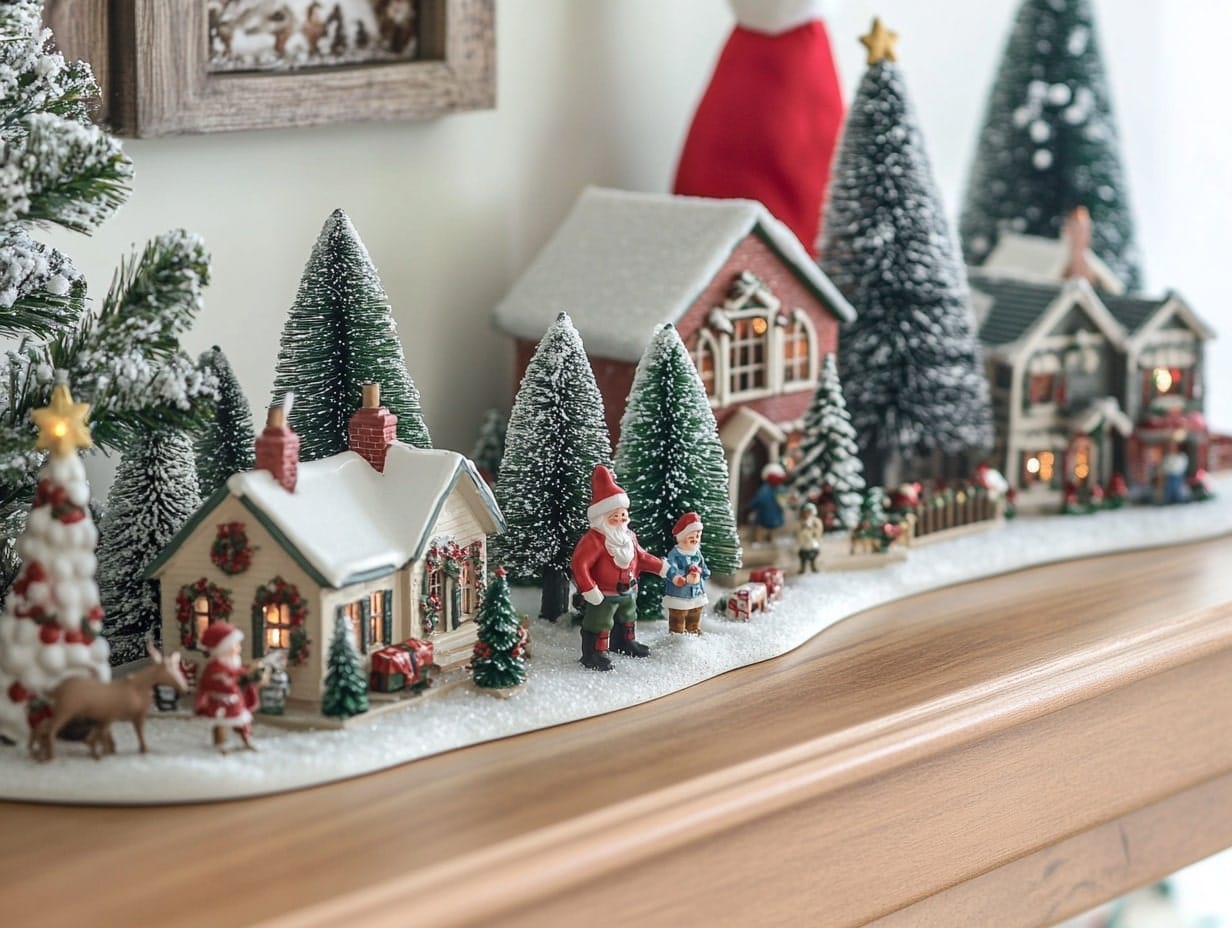 Christmas Village Display