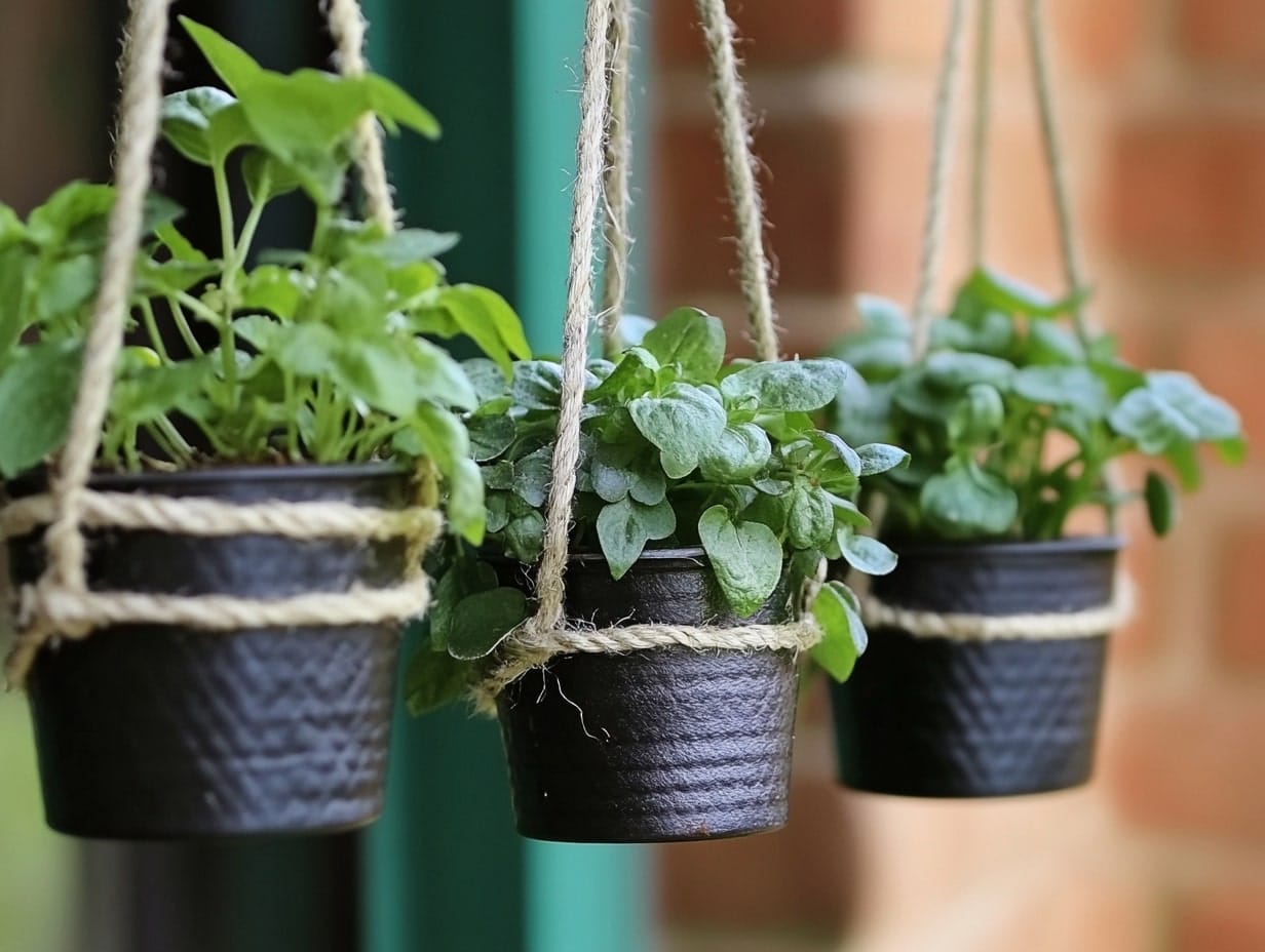 DIY Hanging Planters