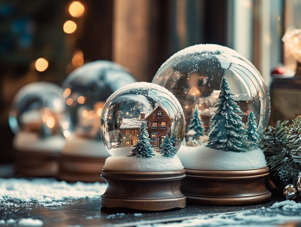 DIY Snow Globes for Christmas