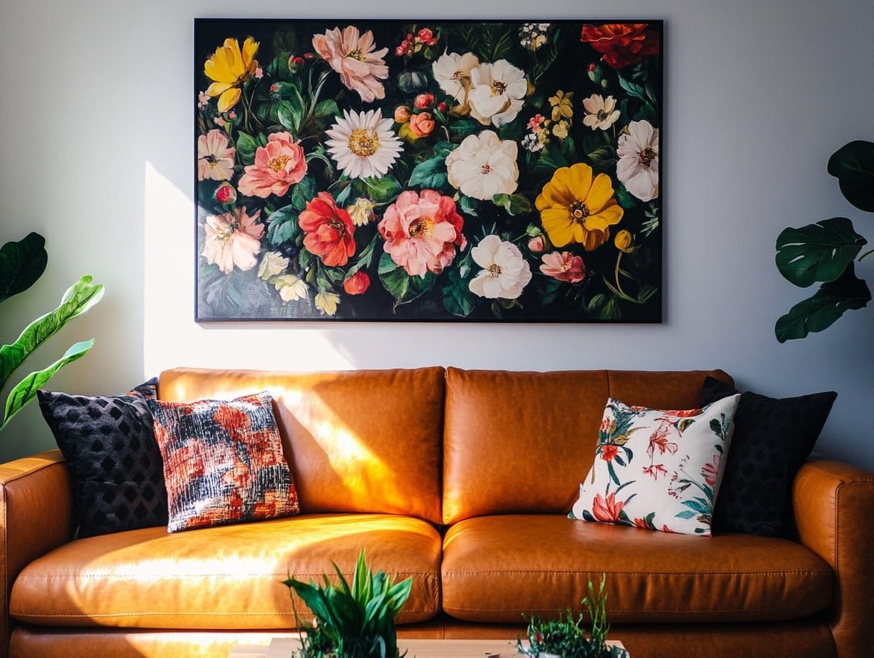 DIY Floral Wall Art