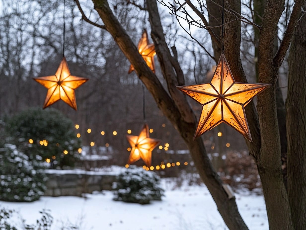 Hanging Star Lanterns