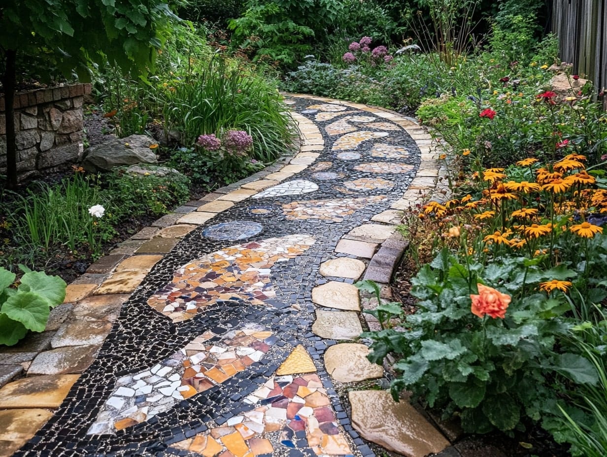 Mosaic Paths for a Creative Touch