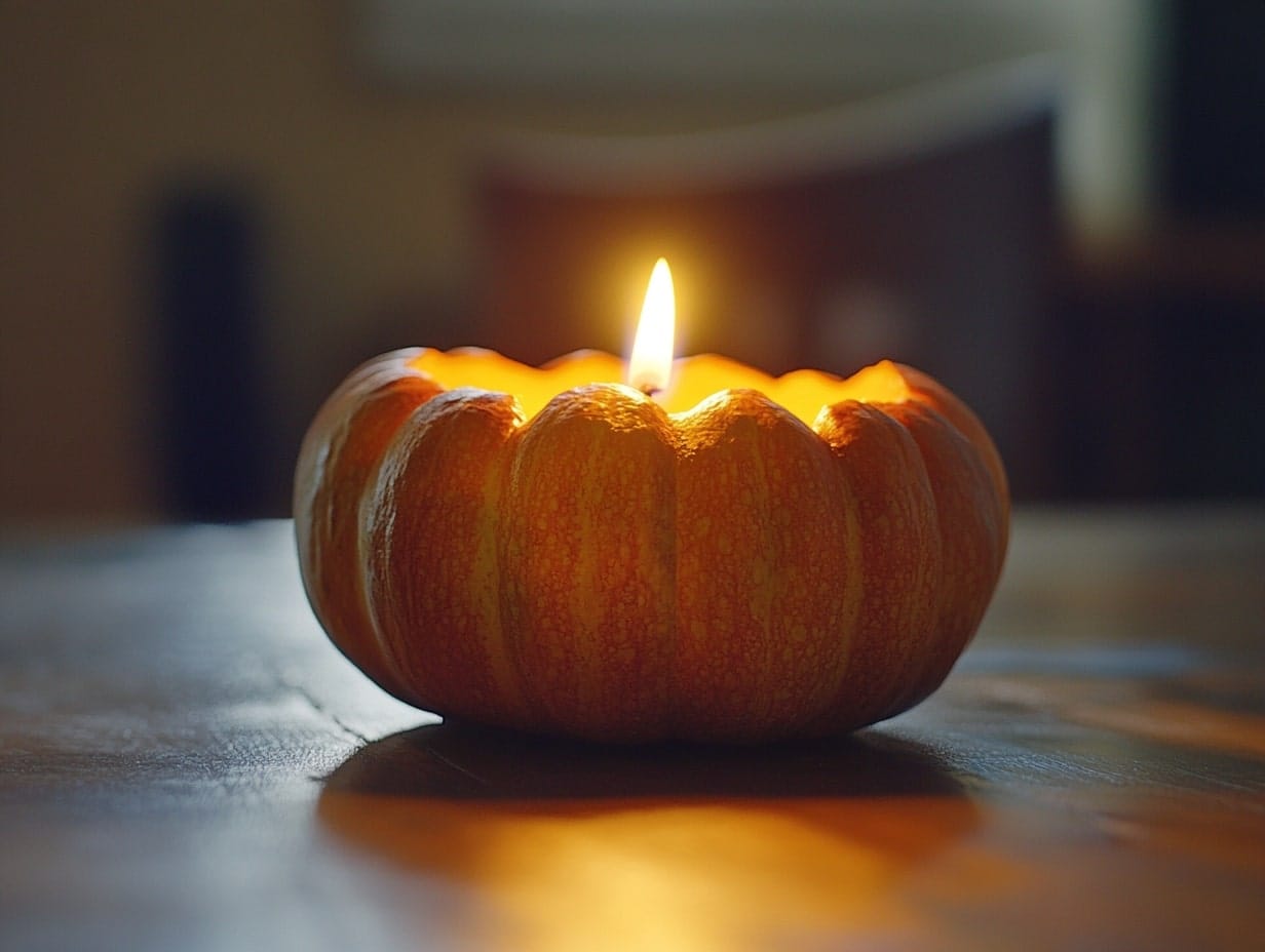 Pumpkin Candle Holders