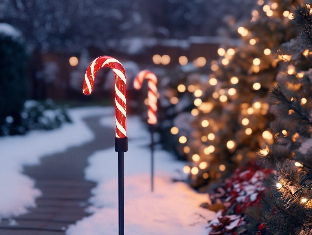 DIY Candy Cane Lane