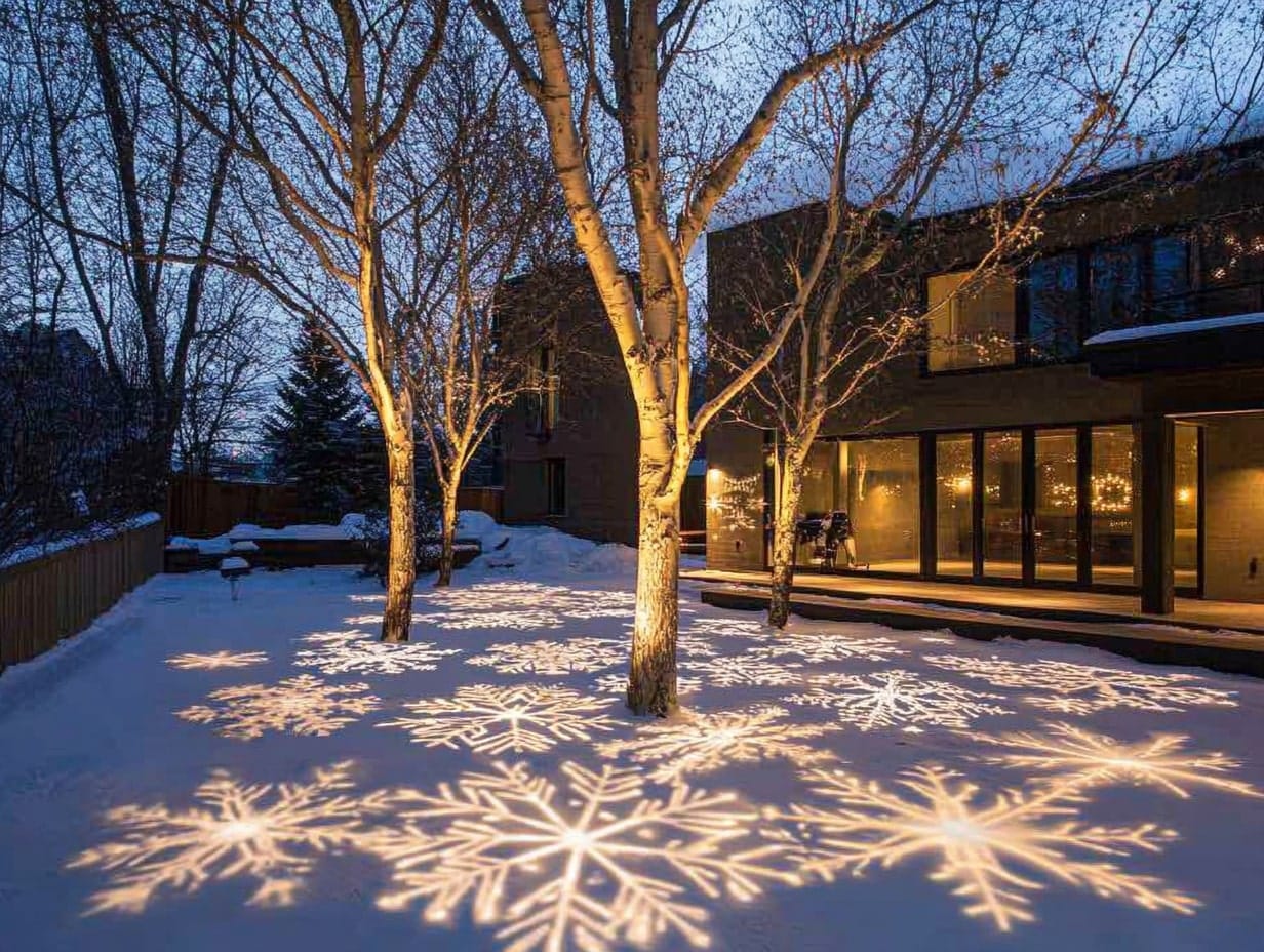 Snowflake Light Projectors