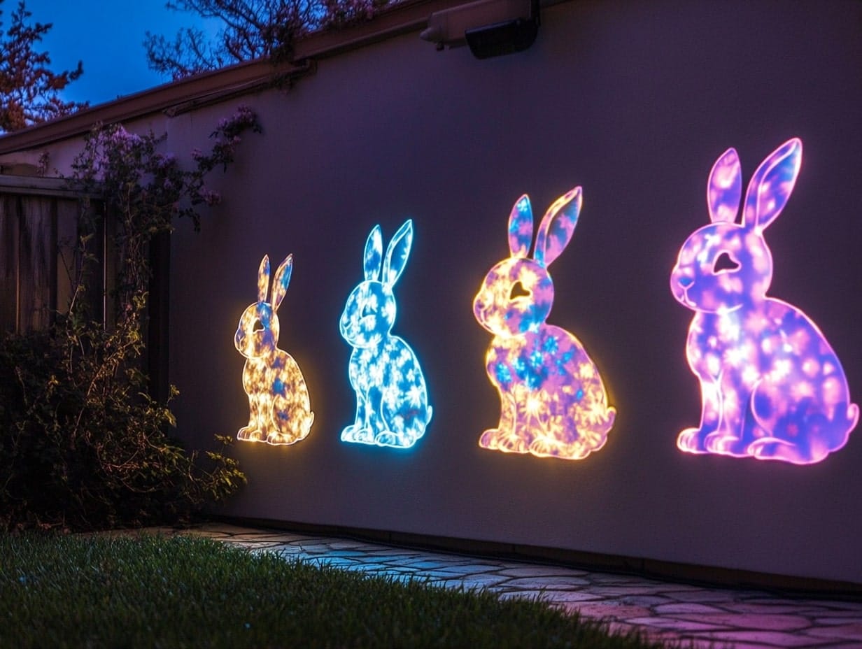 Bunny and Egg Projectors