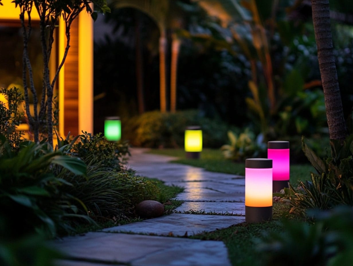 Color-Changing Path Lights