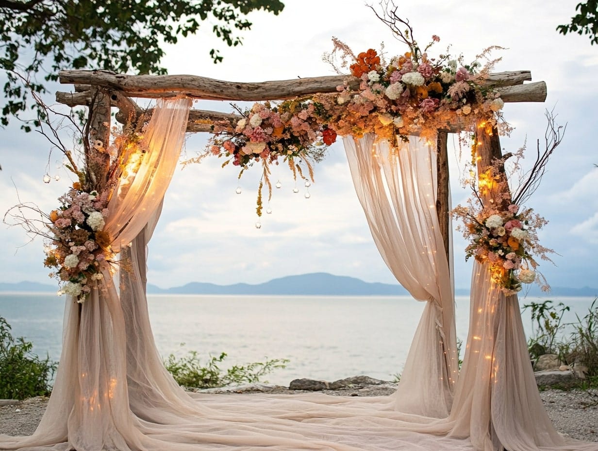 Driftwood and Coral Archway