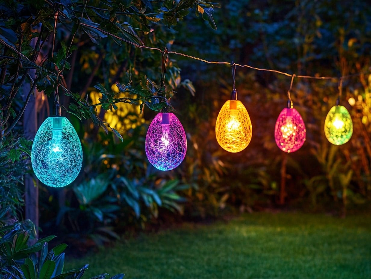 Egg-Shaped Fairy Lights