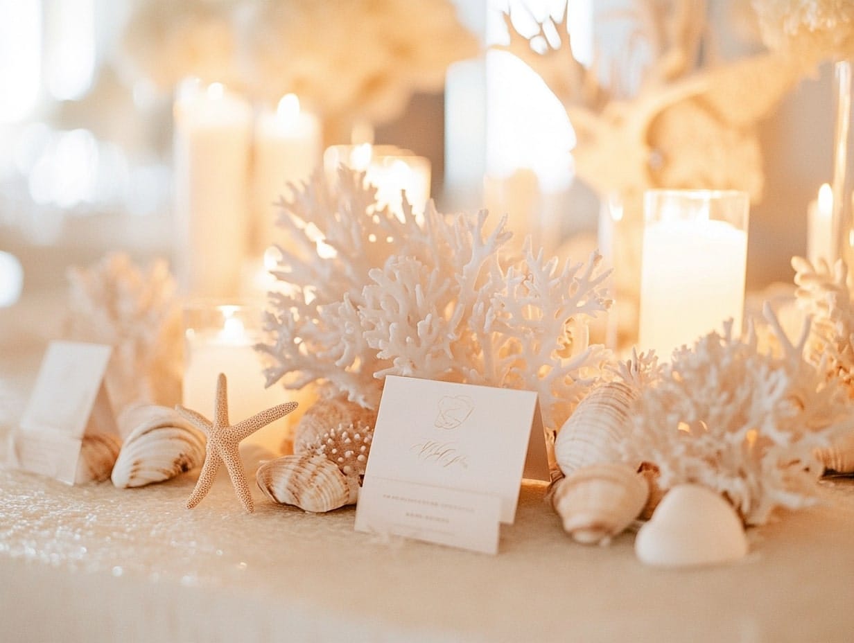 Shell-Inspired Table Settings