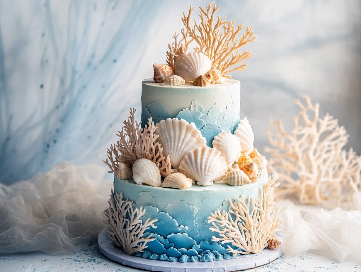 Underwater-Inspired Cake