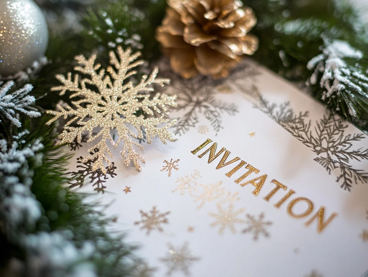 Winter-Inspired Invitations