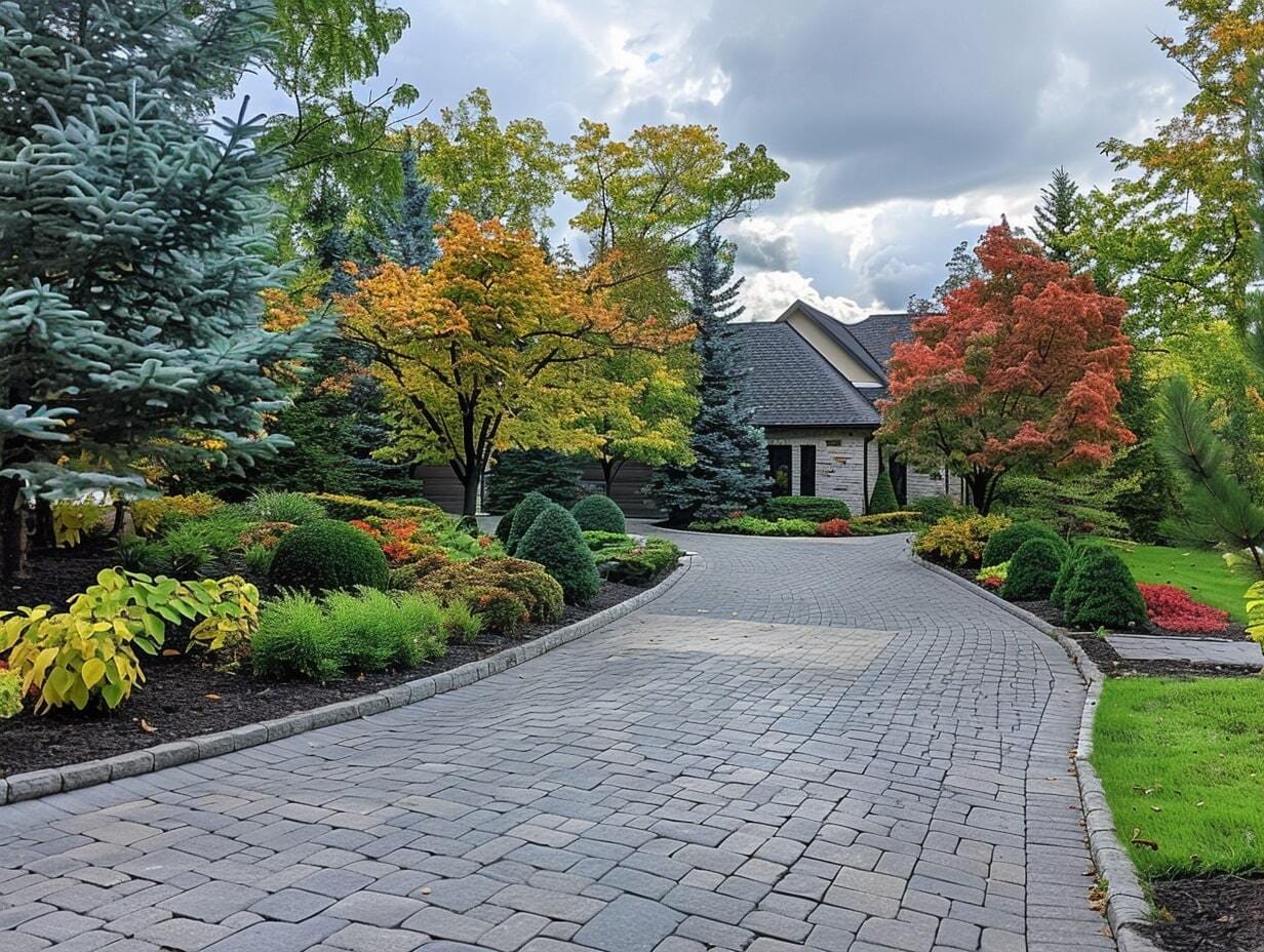 Driveway landscaping ideas