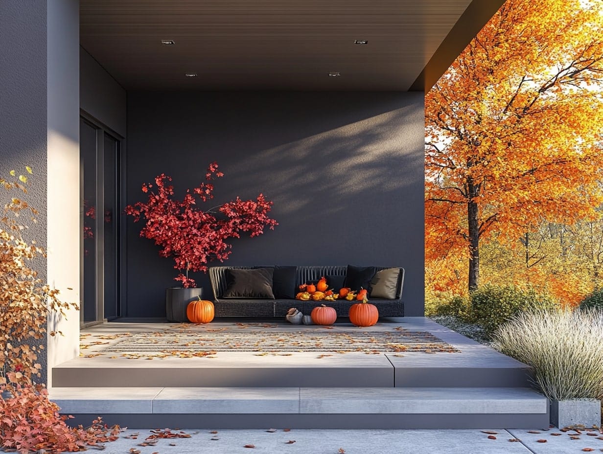 fall front porch ideas