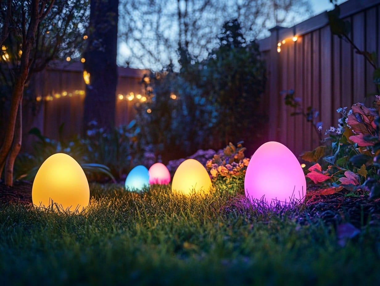 easter lighting ideas