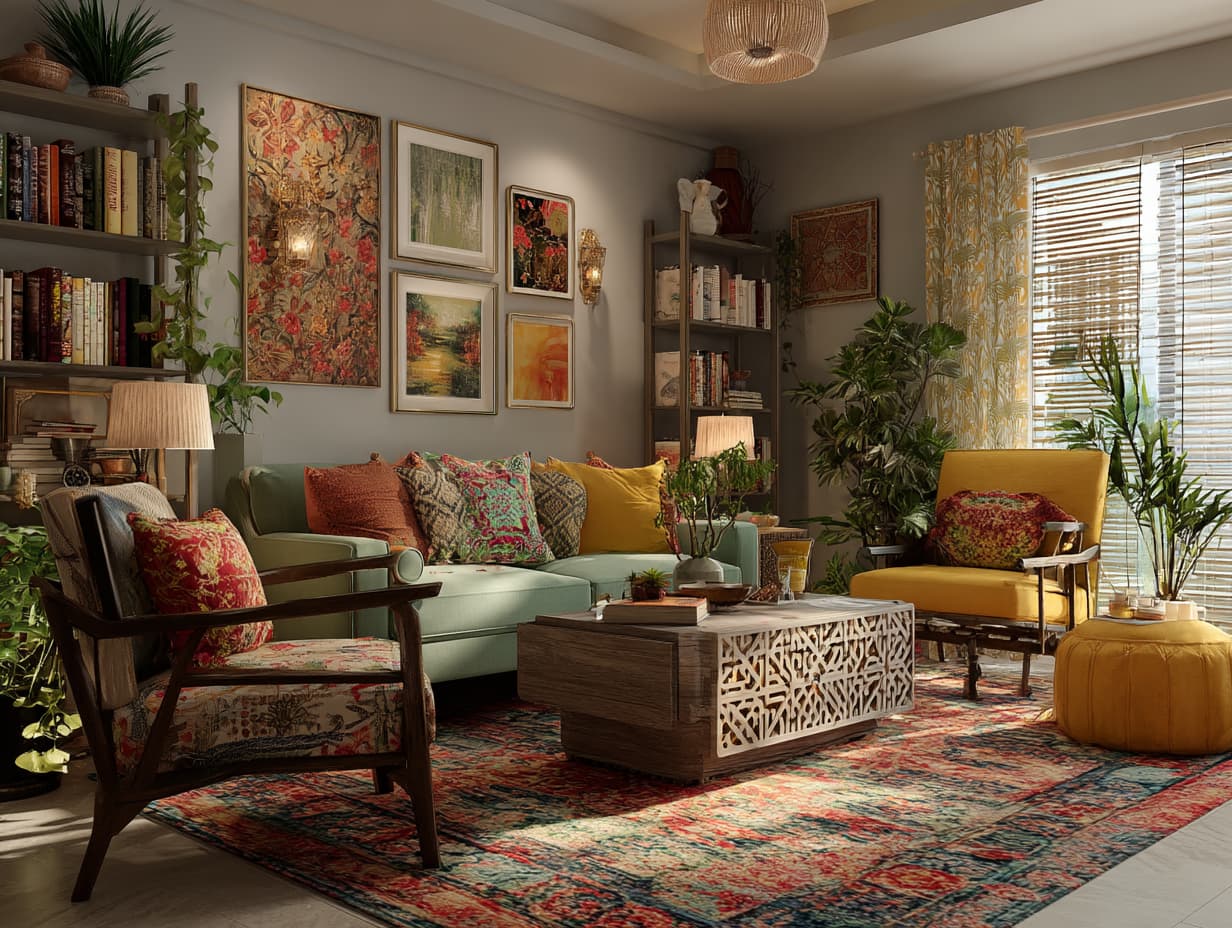Boho Living Room Ideas