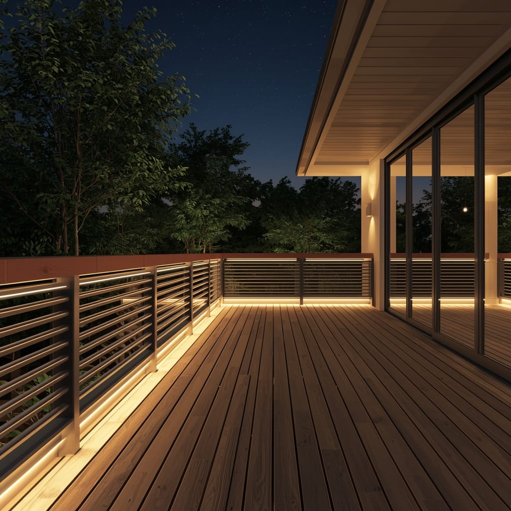 🌟 Deck Lighting Ideas: Simple Ways to Light Your Deck Beautifully