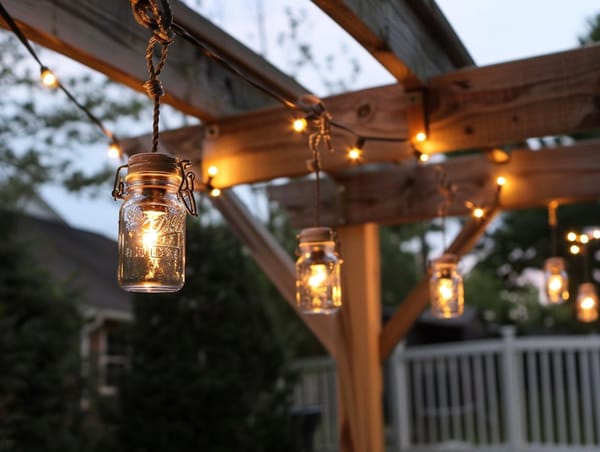 16 Backyard Patio String Light Ideas | Garden.Lighting