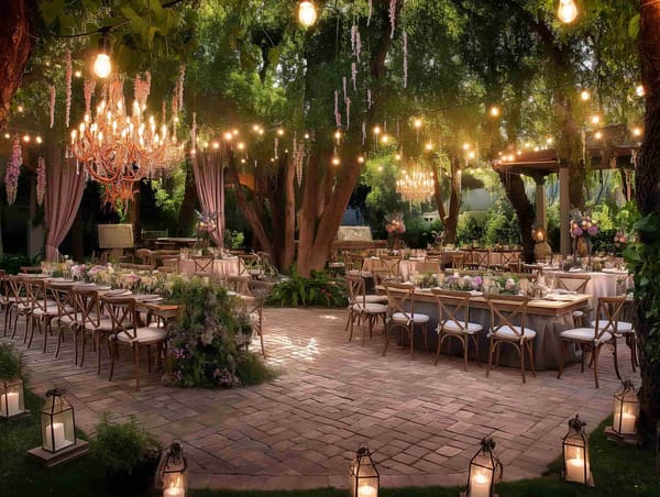 14 Impressive Garden Wedding Ideas | Garden.Lighting